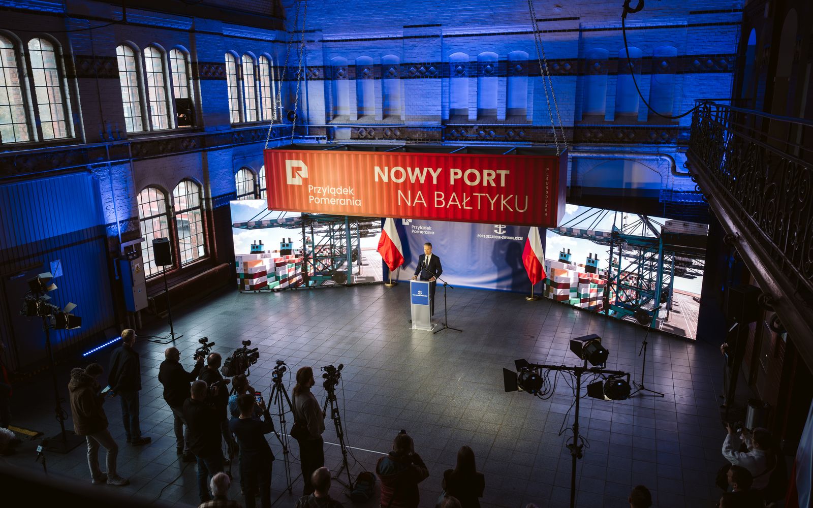 Przylądek Pomerania — konferencja prasowa