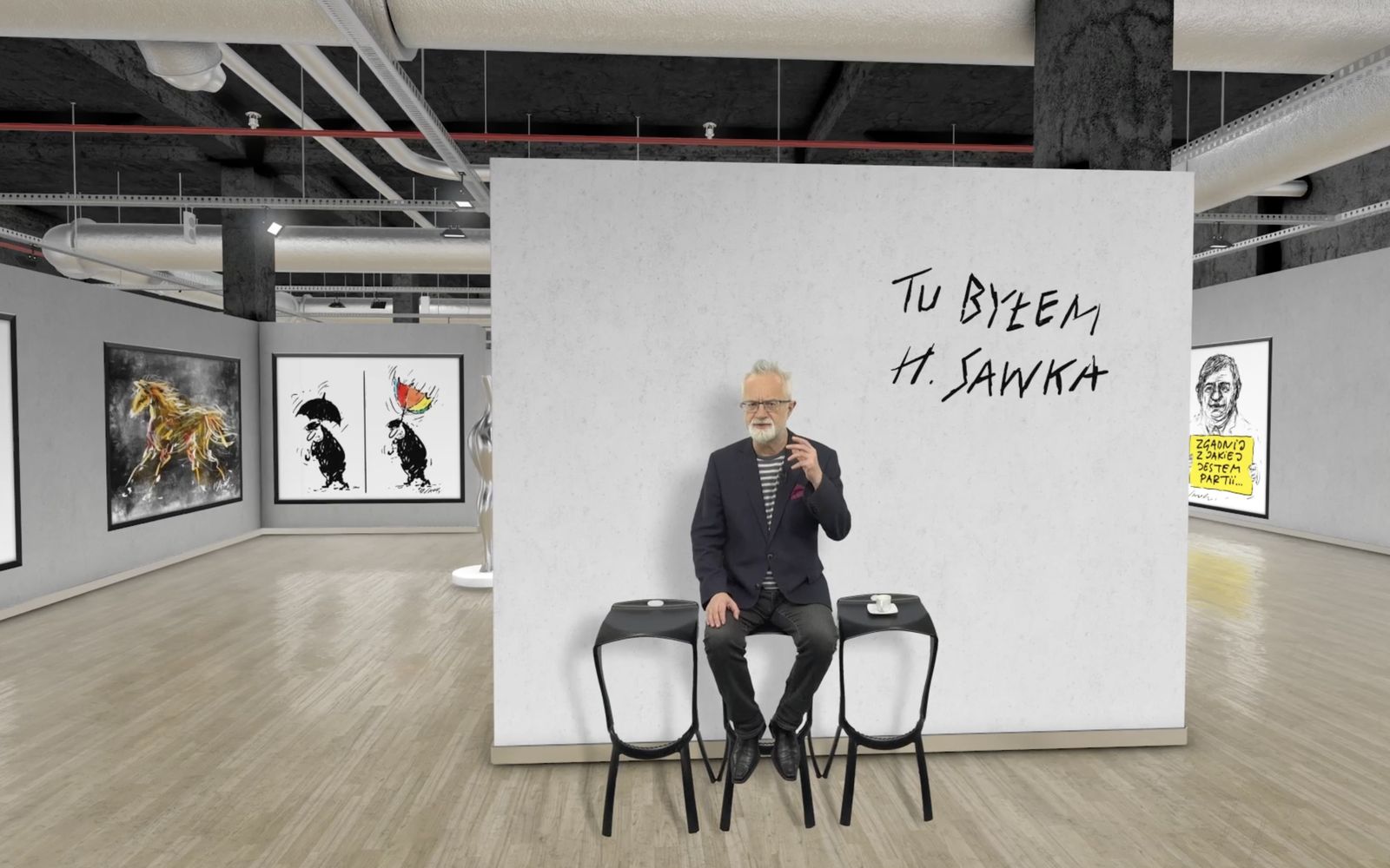 Henryk Sawka w wirtualnej galerii